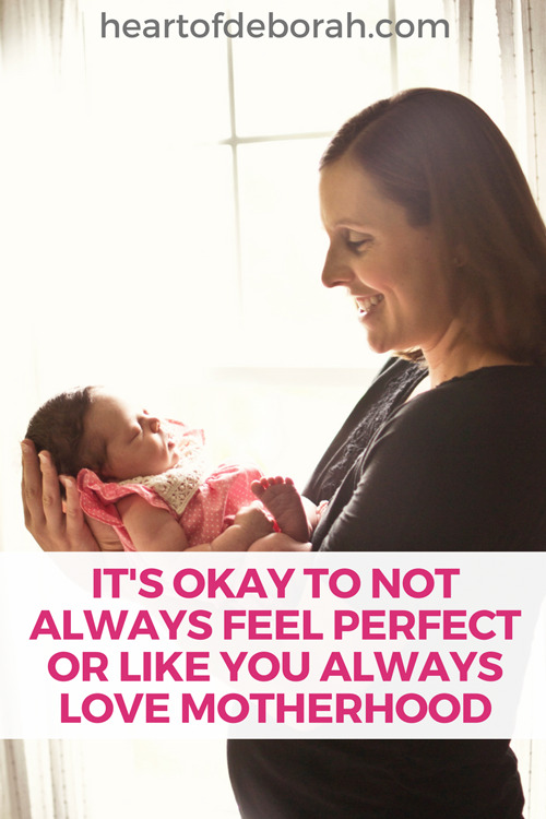 I don't love everything about motherhood and that is okay! This mom's journey in motherhood is refreshing and REAL!