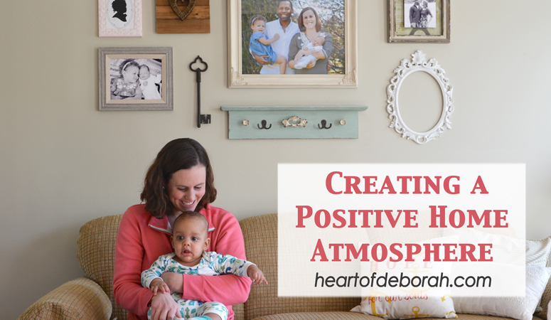 What defines the atmosphere of your home? Love? Grace? Here are 5 Steps to Creating a Positive Home Atmosphere For Your Family.