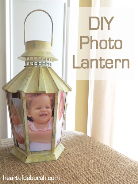 DIY Photo Lantern