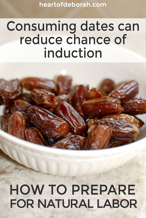 Did you know consuming date fruits can reduce your chance of induction? Read more and find 7 ways to prepare for a natural delivery and recovery.