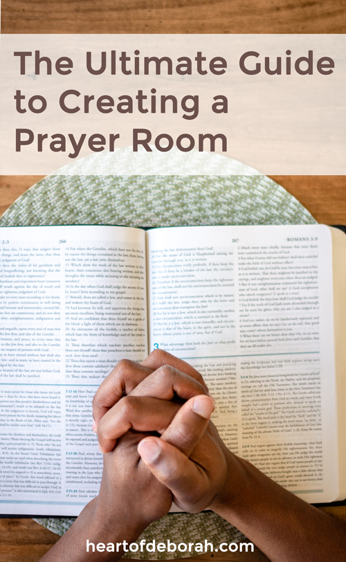 Why should we go to a secret play to pray? Find out how to enhance your prayer life by creating a prayer room in your home. Here are some practical steps for how to create a prayer room along with scriptures about prayer closets. #prayer #warroom