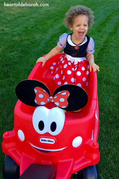 Little tikes car minnie hot sale mouse