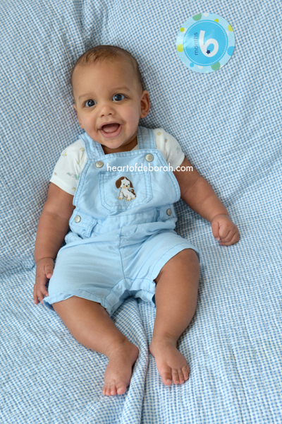 Our baby boy is 6 months old! Read what he has been up to in this life lately post about our 6 month old.