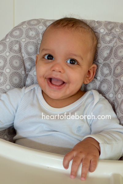Our baby boy is 6 months old! Read what he has been up to in this life lately post about our 6 month old.