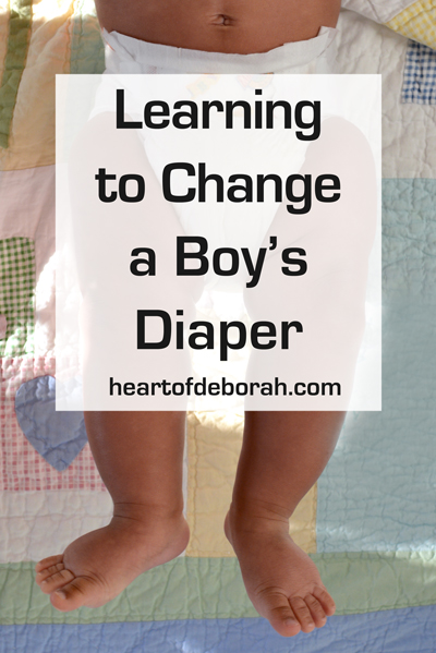 Baby boy hot sale diaper change