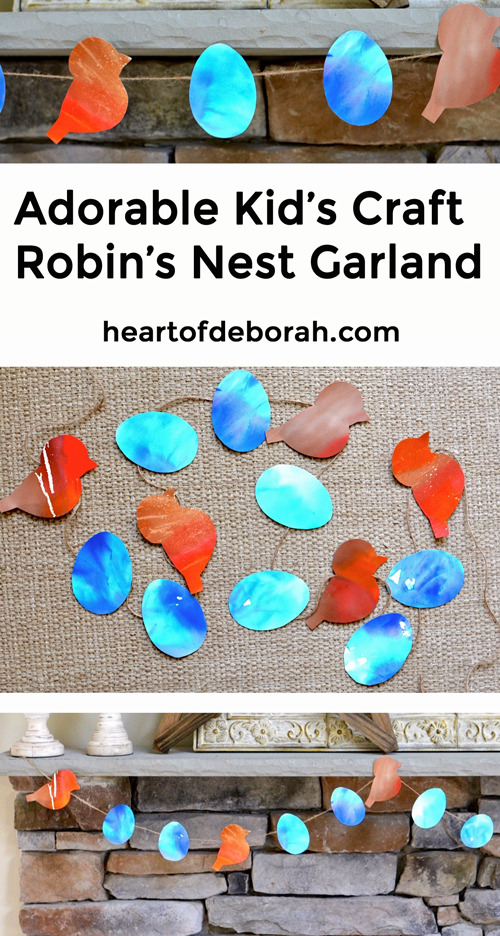 Spring Garland - That Kids' Craft Site