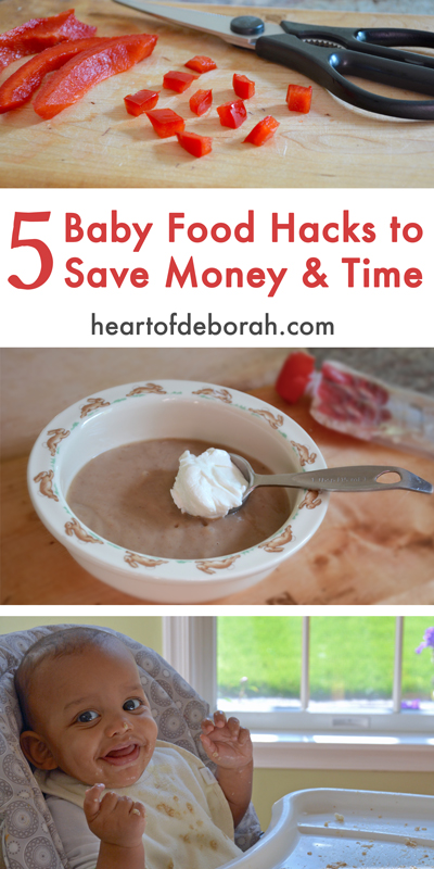 5 Back Food Hacks to Save You Time and Money! It's not easy making every baby meal from scratch. Here are some tips and tricks to help you create a sustainable meal plan for your baby. 