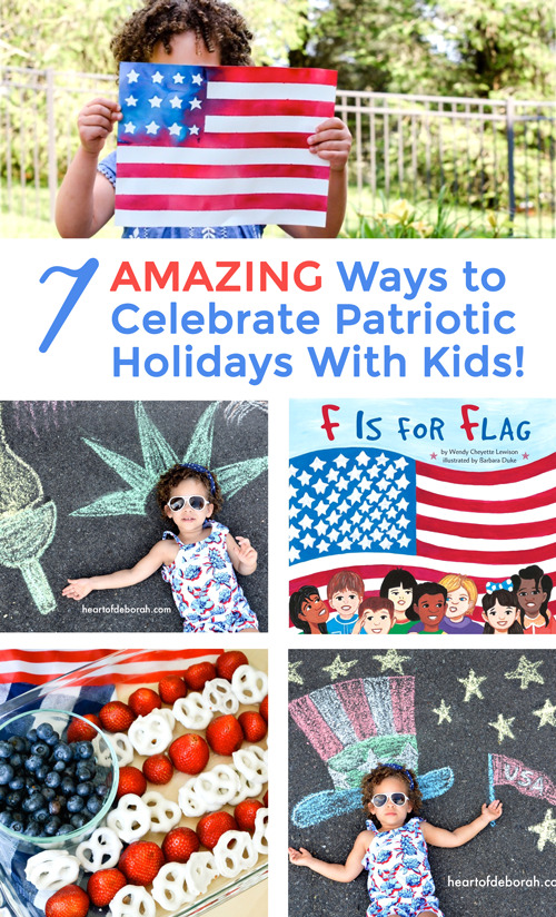 Looking for a fun way to introduce your kids to Independence Day? Here are 7 ways to help your kids celebrate 4th of July! #familyfun #patriotic #4thofjuly #kidsactivities 