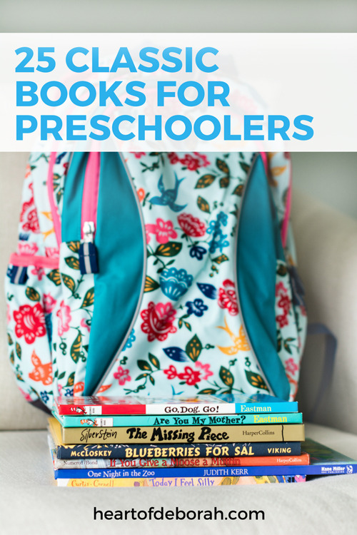 Top 25 Books for Preschoolers. Includes diverse books for learning, social emotional development and laughter for your preschool children.