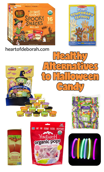 Worried about too much candy consumption this Halloween? Here are 5 healthy alternatives to halloween candy for your kids this fall!