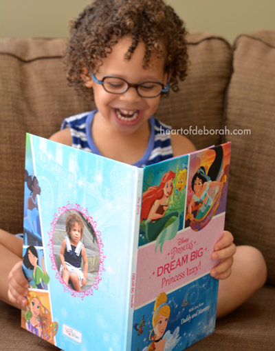 Is your daughter obsessed with Disney Princesses? The new Disney's Princess Dream Big book is the perfect personalized gift idea for your young reader! My daughter loved how her picture was right next to The Little Mermaid.