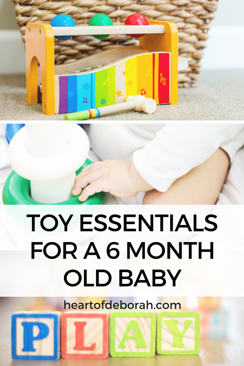 My top items for a 6 month old baby. Baby toys and tools I couldn't live without as a new mom.