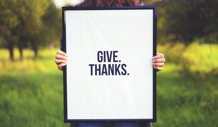 Practice Thankfulness