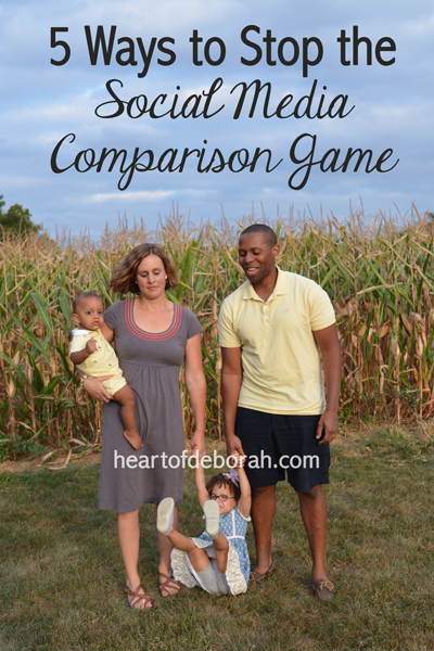 Do you ever fall into the social media comparison trap? Feel worse after viewing photos of other's lives online? Here are 5 ways to stop comparing your lives with others.