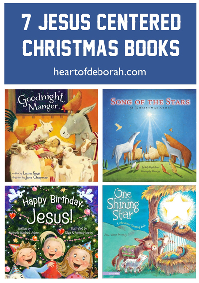 Share the Christmas story with your baby using these 7 Jesus-Centered Christmas Board Books. In this list you will find children's books with beautiful illustrations and fun rhyming text to engage your child!