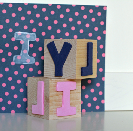 DIY Name Stamp Block, The Perfect DIY Gift for Young Kids