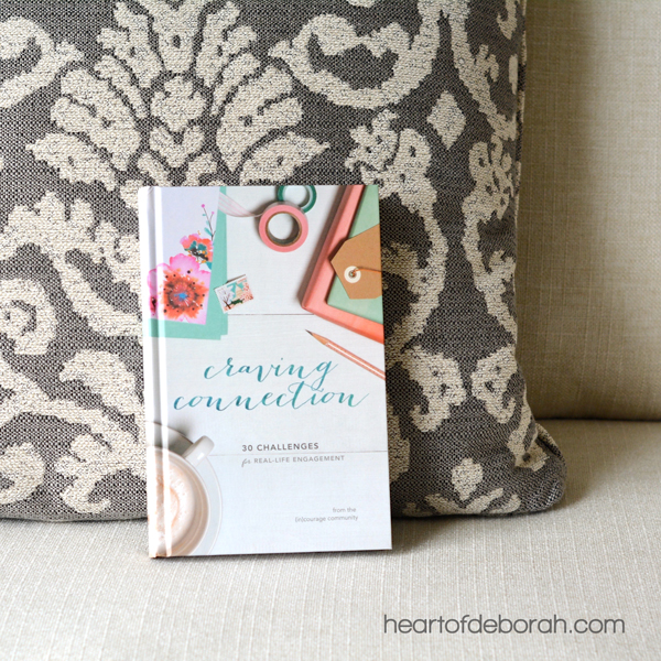 Are you craving real connection? You are not alone mama! Motherhood isn't easy, but it's better when shared with friends. Find encouragement for motherhood, friendship and your relationship with God in this new book, Craving Connections, by (in)courage. 