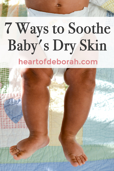 Is your baby prone to dry skin? How often should you be moisturizing? Read how to defeat dry skin and soothe your baby's skin with these 7 simple tips!