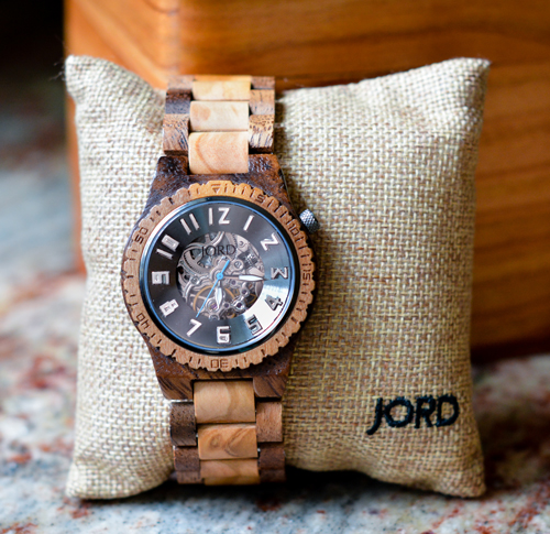 Not Your Typical Father's Day Gifts! Check out this beautiful JORD watch.