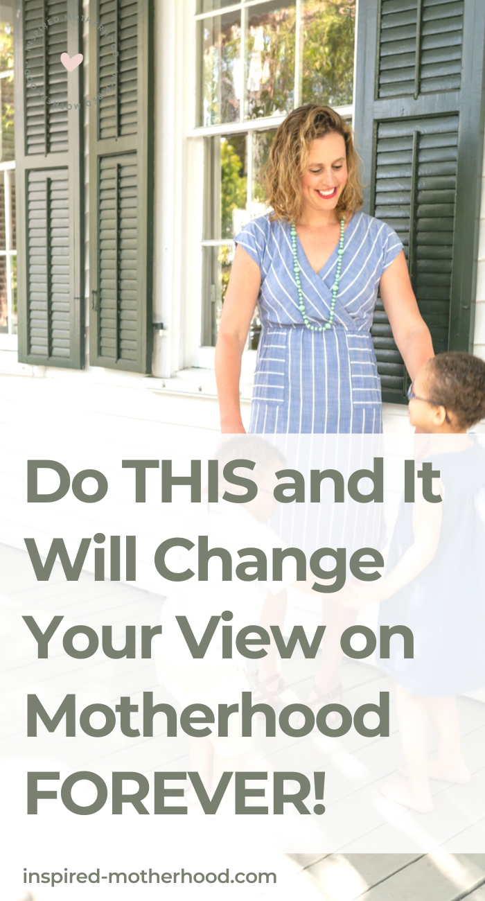 Feeling unfulfilled in motherhood? You can find purpose as a mom and find enjoyment in motherhood by doing this!