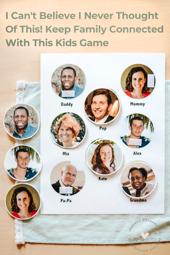 A great practical way for kids to learn about family members who live far away. You can keep in touch and build relationship even if your family doesn't live close.