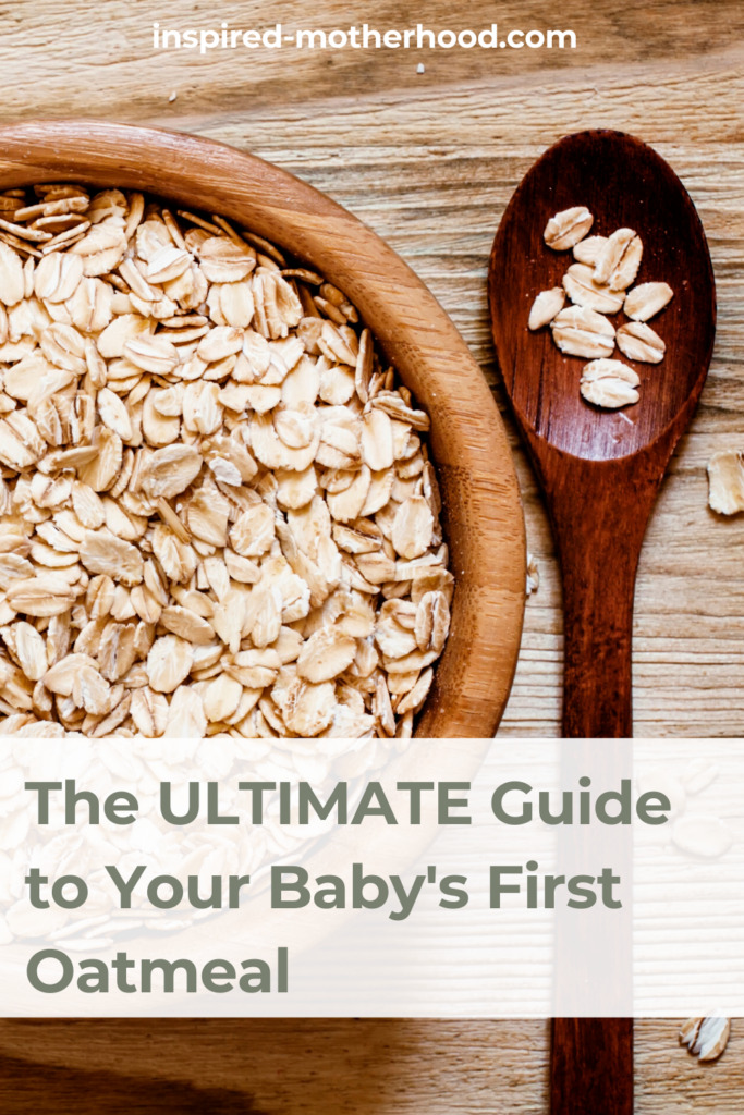 First oatmeal hot sale for baby