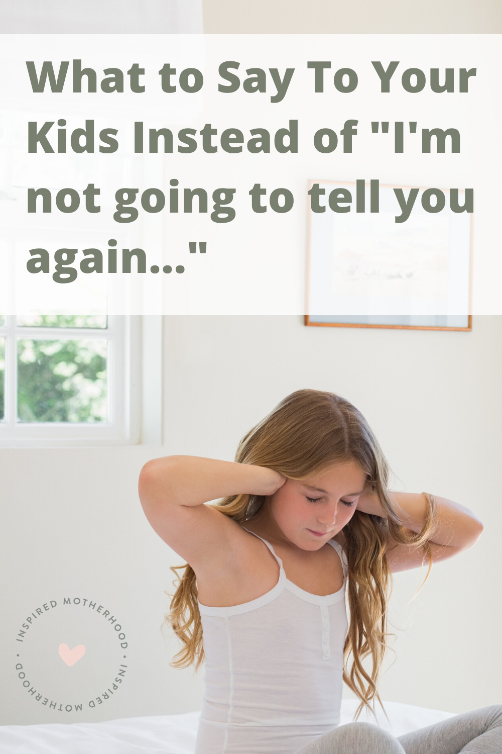 How do you discipline kids without losing your temper? You can get your kids to be good listeners without losing your mind. Here is a practical parenting tip to save your sanity and correct misbehavior.