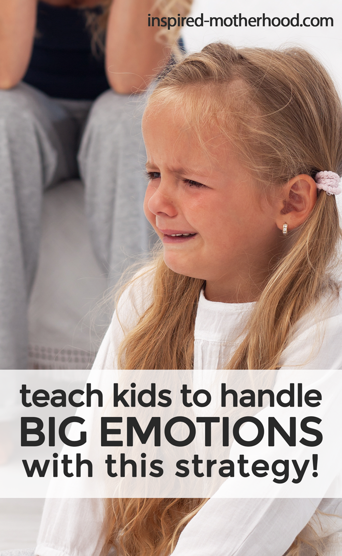 How to Help Kids Express Big Feelings! It's not easy when your child has a public meltdown. Here is a specific strategy for parents to teach their kids who have BIG emotions. Find an appropriate way to express negative emotions by using I-Statements for kids.