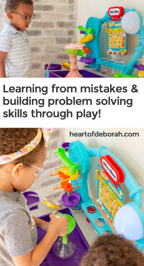 Mistakes aren't always a bad thing! You can use these moments to build problem solving skills in kids. Find out how to build their confidence with trial and error! 