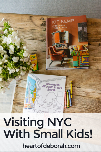 Thinking of traveling to NYC with small kids? Read how you can make the trip smoother and find REST on your trip.