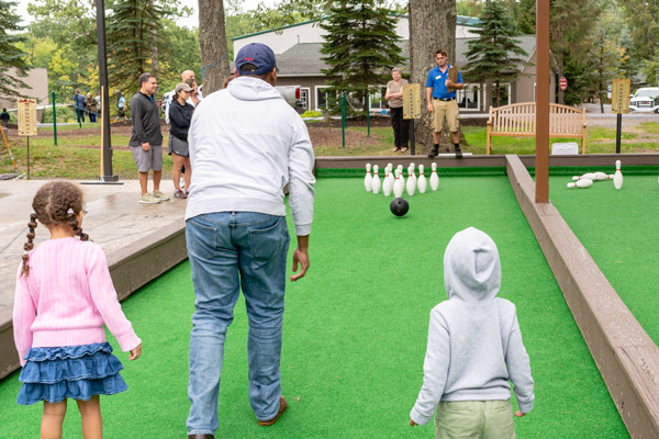 The kids activities at the Woodloch Pines family resort are incredible! So much family fun and team building. Our kids didn't want to leave.