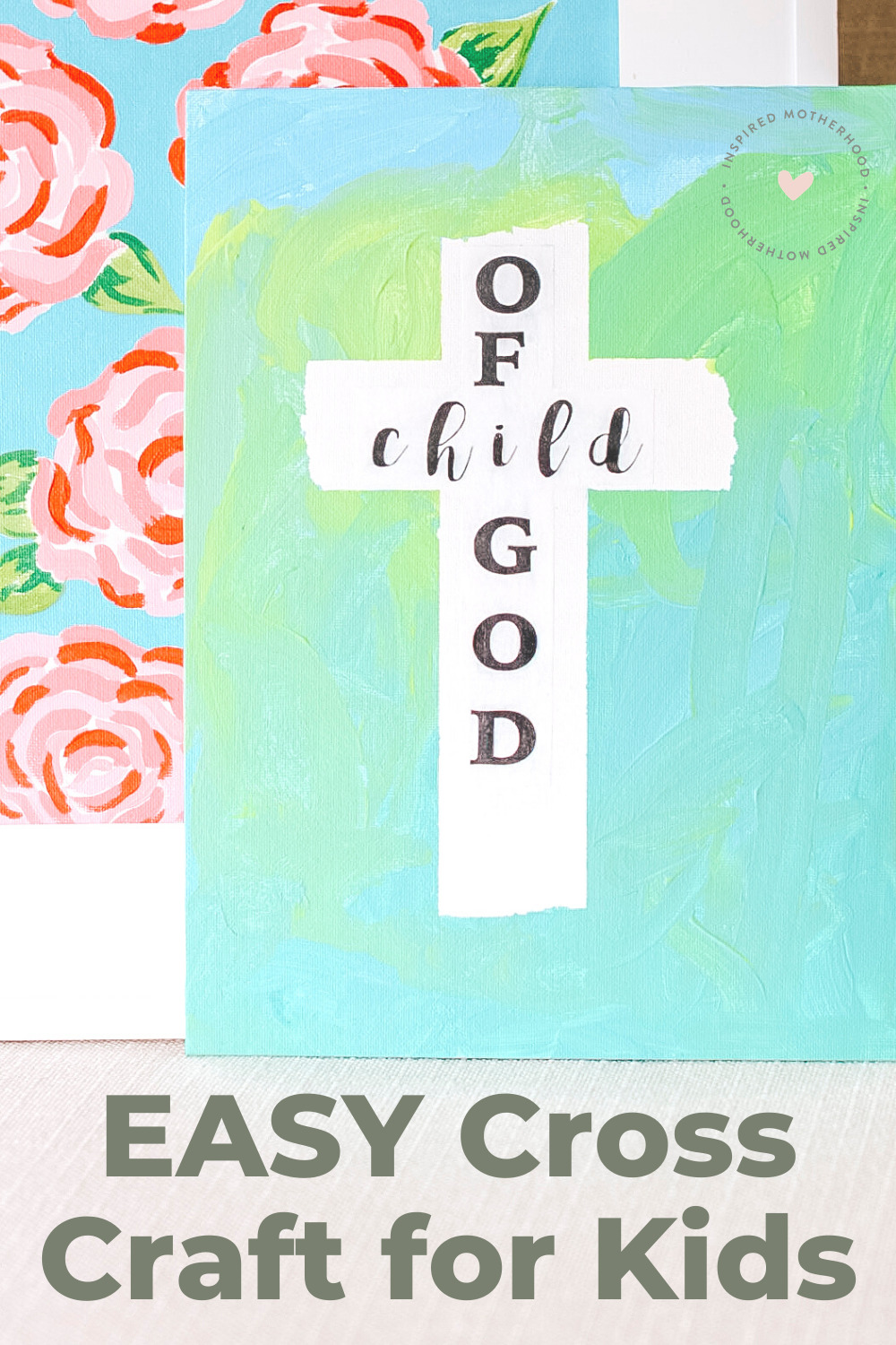 Easy Cross Craft For Preschoolers Faith Based Art Project For Kids