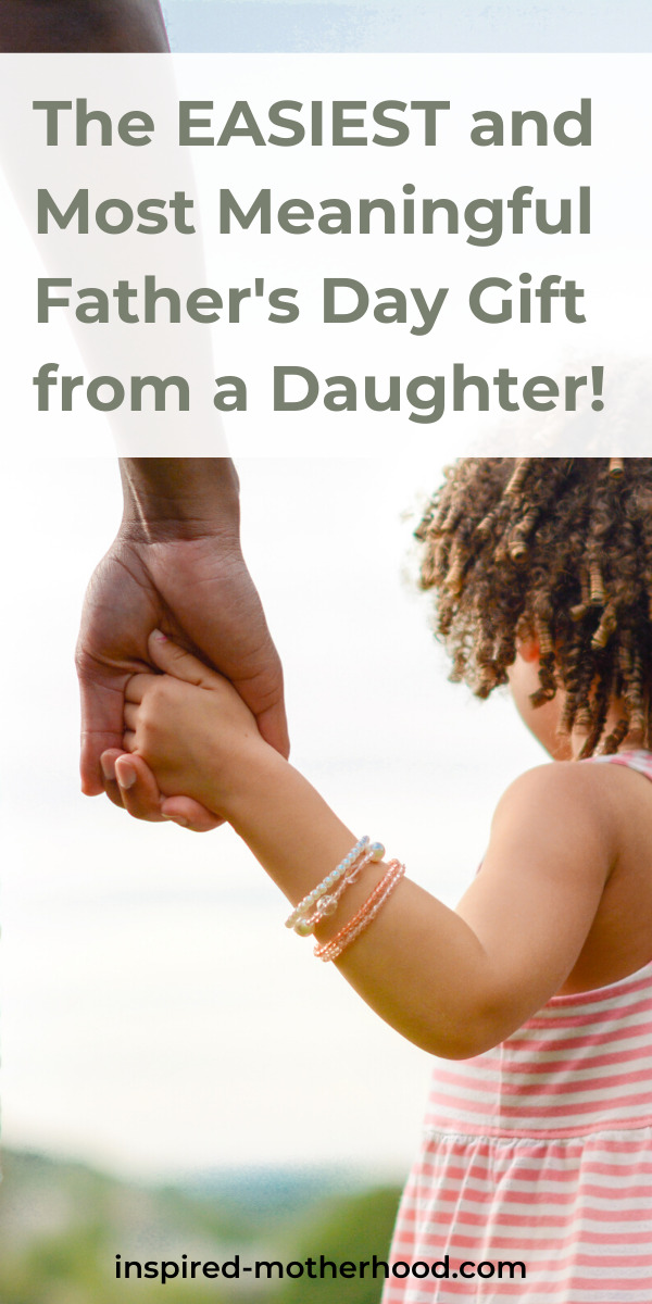 Do you have a daddy's girl? Help your daughter write a dear daddy poem for Father's Day! It's the perfect meaningful Father's Day gift.