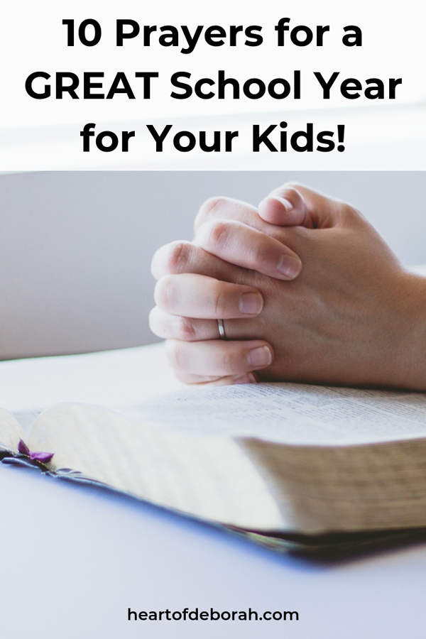 2 Weeks of POWERFUL Back to School Prayers - inspired-motherhood.com