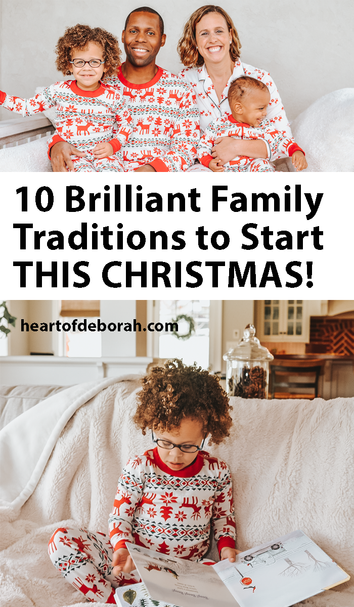 10 BRILLANT family traditions to start this Christmas. I love number 8!