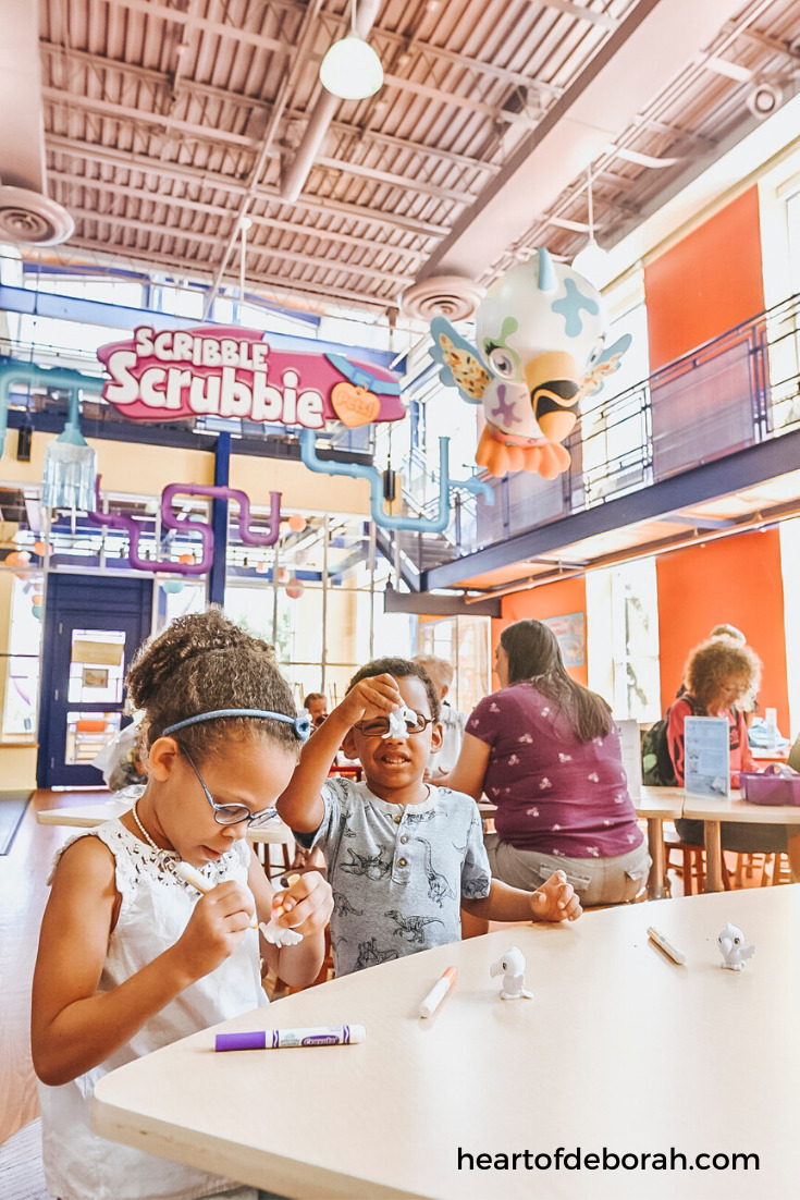 The crayola experience is a great family fun outing. You can purchase discounted tickets here and enjoy making art as well as learning how crayons are made. 