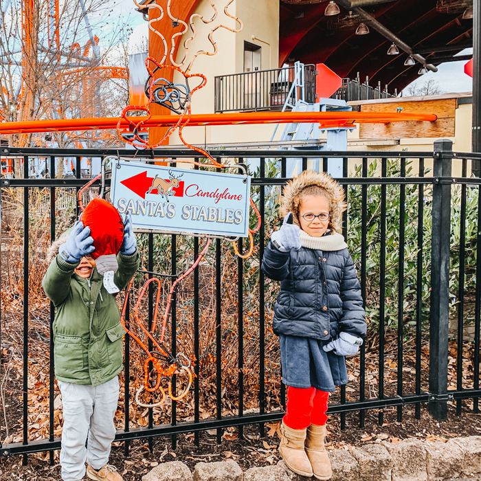 Hershey Park's Christmas Candylane is perfect for families with small children. A fun weekend trip!