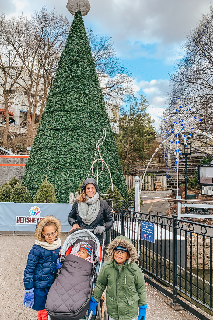 Hershey Park Christmas Candylane is so fun with kids! A great way for your family to celebrate Christmas and possibly a Christmas Family Tradition. 