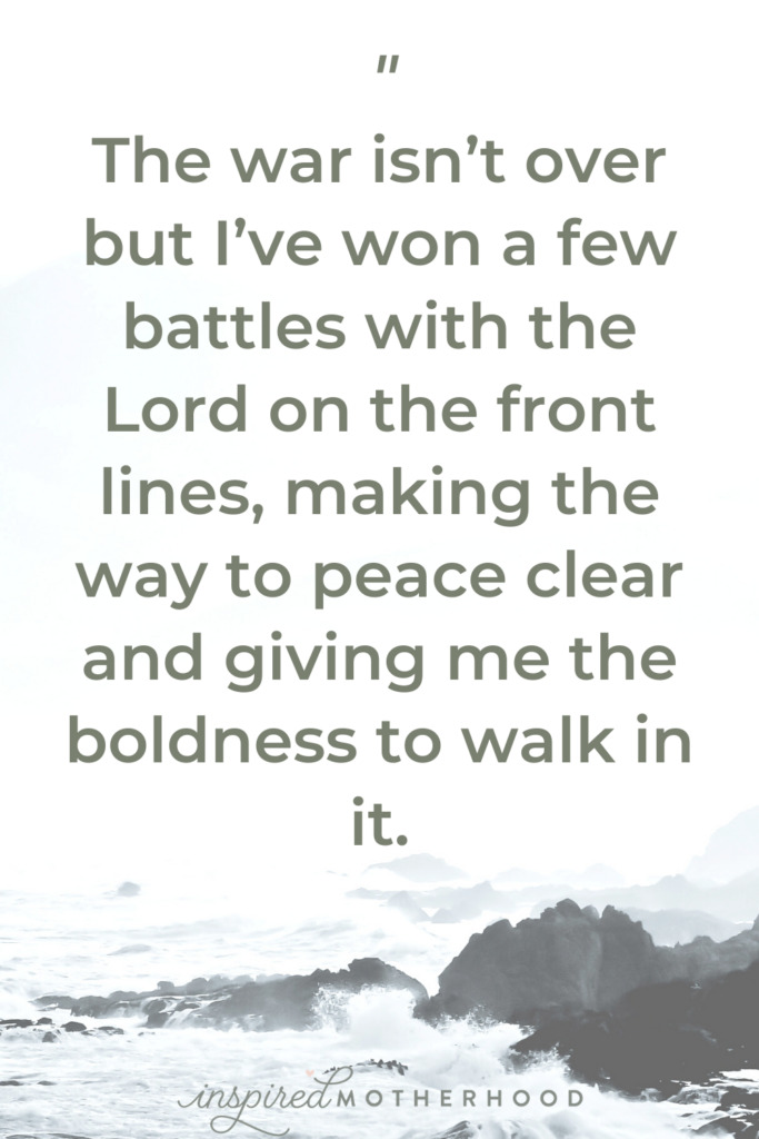 Not every day is a winning day, but praise God that in Him, final victory is assured. You can find peace with Jesus.