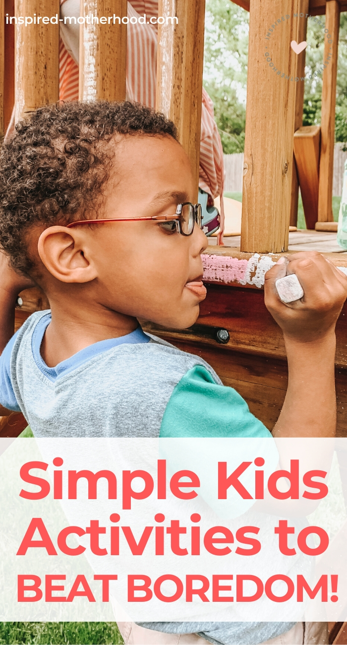 Without school, camps or activities, what are we going to do every single day this summer? Here is a printable list of over 30 boredom busters to keep your kids happy this summer!