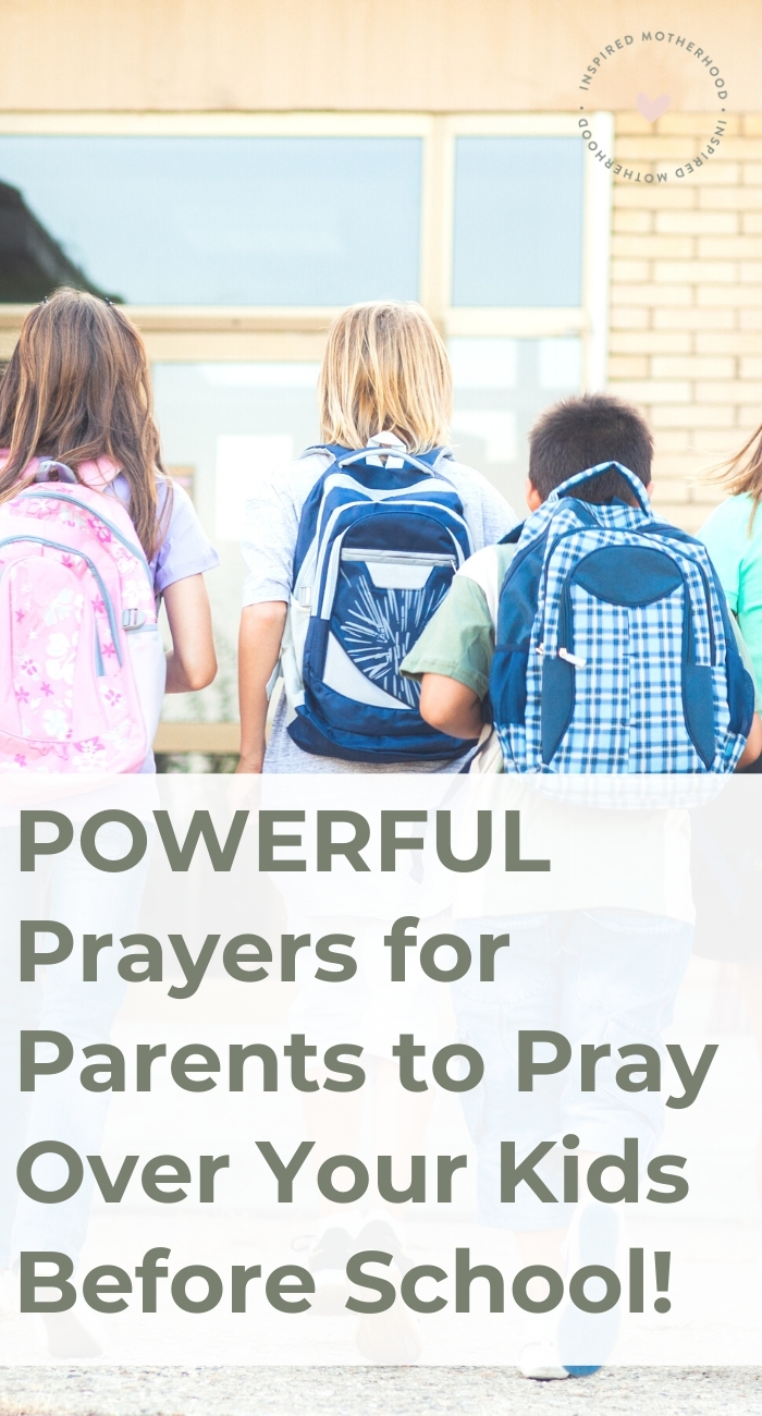 These are awesome back to school prayers! Use these sample prayers to claim God's promises over your kids this school year.