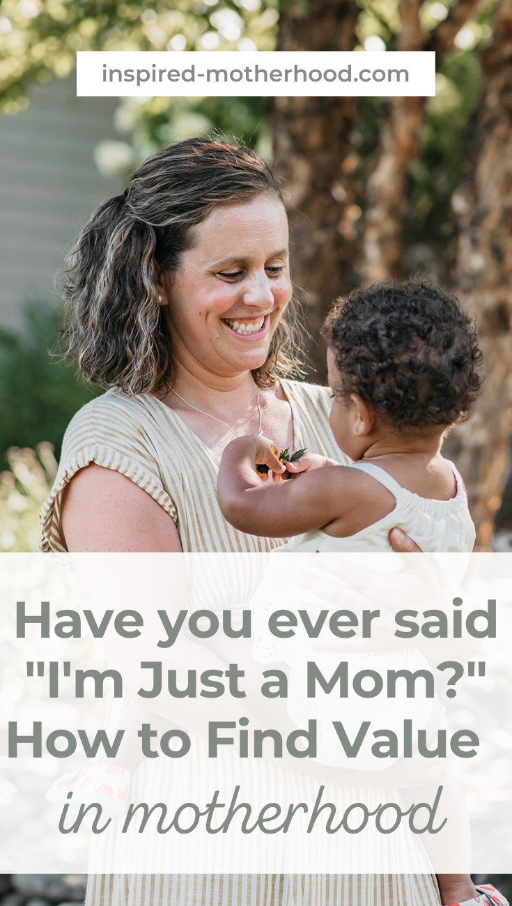 Mothers are so important! I know it's tempting to say I'm just a mom, but you are so much more. Find encouragement in your journey here.