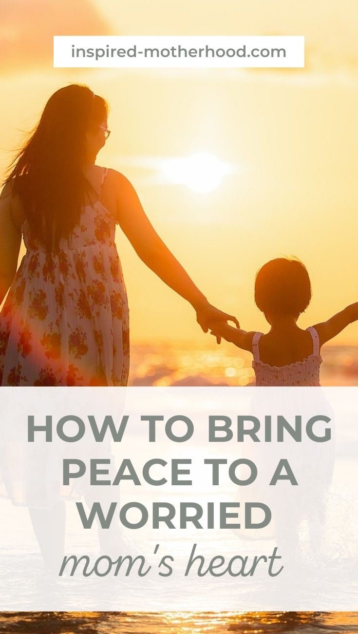 For me, my fear came down to trust. Did I trust God to watch over my our children? I found peace by going through these three easy steps. My worried mom's heart slowly disappeared and I experienced joy in parenthood instead of fear.