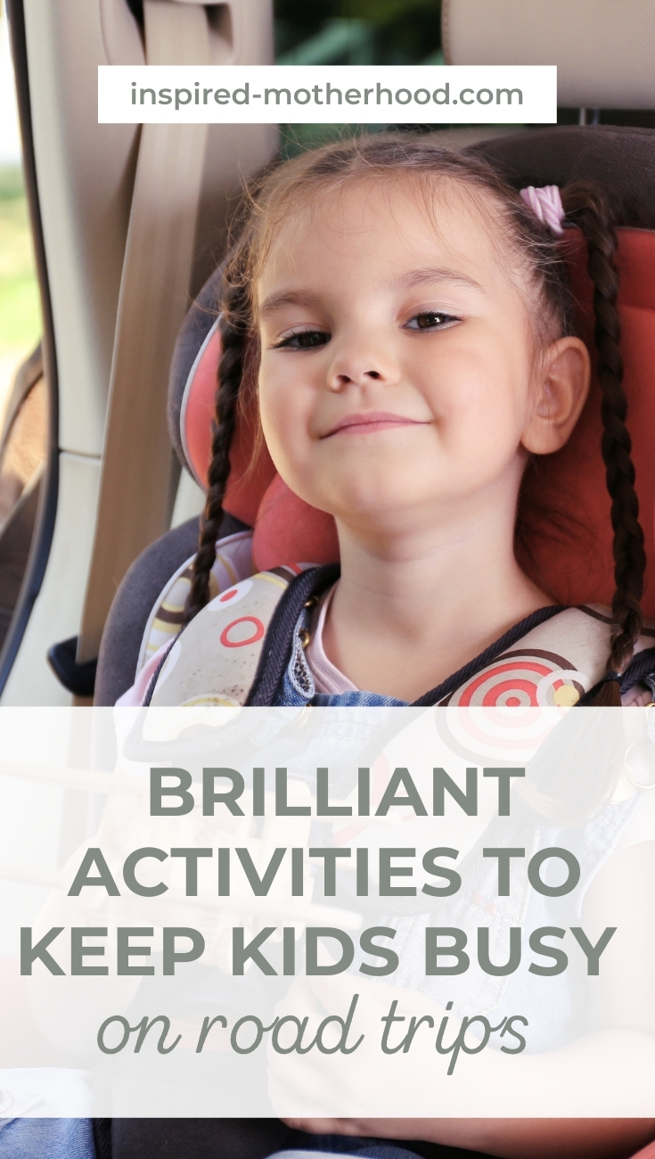 How to survive a long road trip with kids! You can do it. Prep ahead of time with these easy kids activities! Genius ways to keep kids busy on road trips.