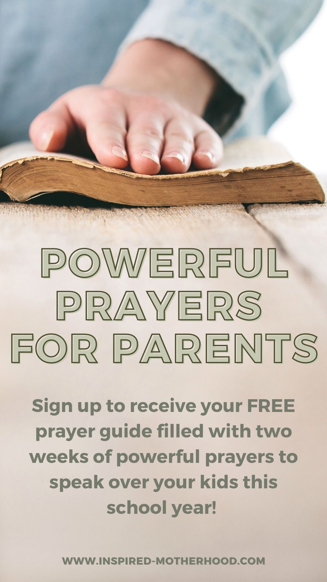 Worried about your kids going back to school? Download this free prayer guide to speak life over your child's school year!