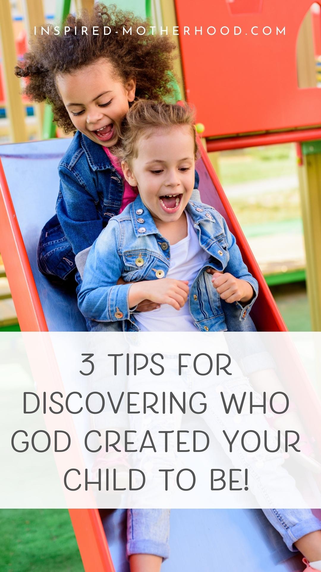 How you can help your child identify their God-given gifts! Use these three steps to understand your unique purpose.