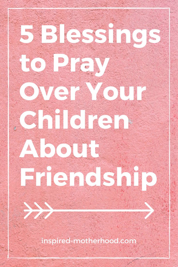 We need each other! God built us to be in relationship with one another. But what happens when we struggle to find friends? Or when our children find the wrong friends? Or when we haven't found community as a family? We can pray for true friendship!